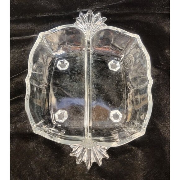 Vintage Fostoria Baroque Relish Dish - Picture 10 of 12
